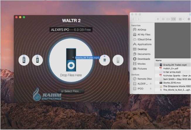 How to use WALTR 2.1