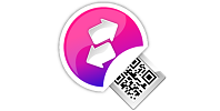 Mobile to PC file transfer QR code