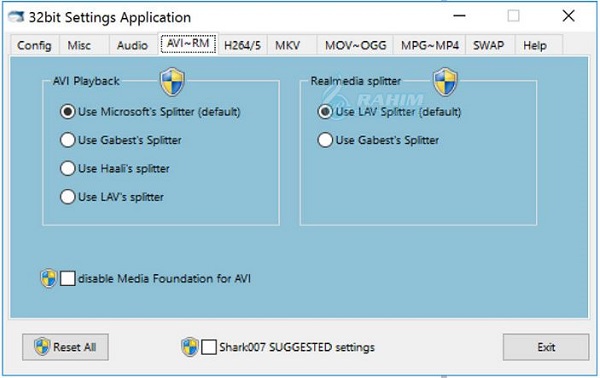 Shark007 ADVANCED Codecs x64 download
