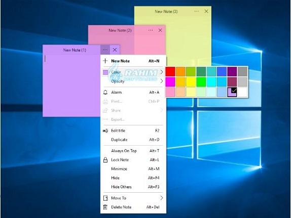 Simple Sticky Notes backup