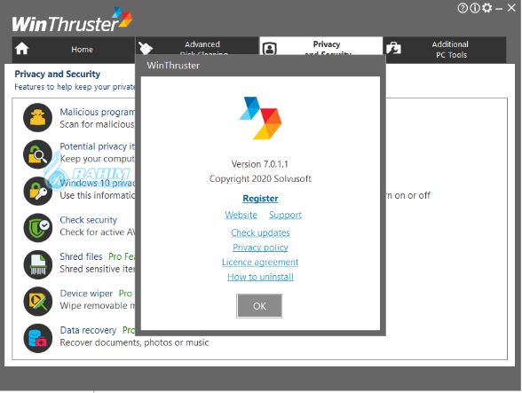 WinThruster latest version