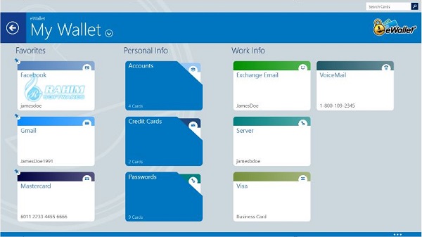 eWallet app