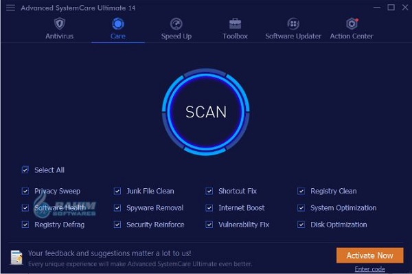 Advanced SystemCare Ultimate 15