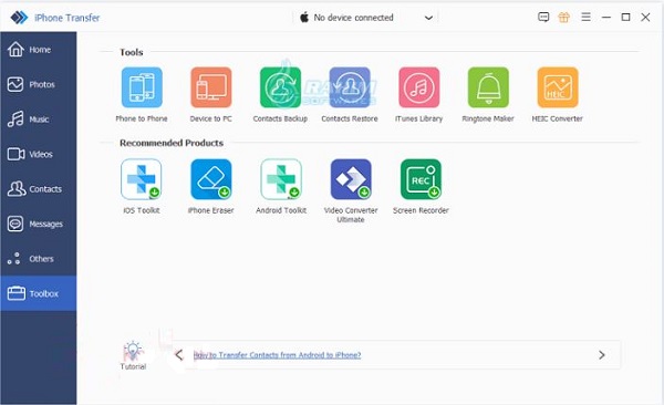 Download Apeaksoft iPhone Transfer