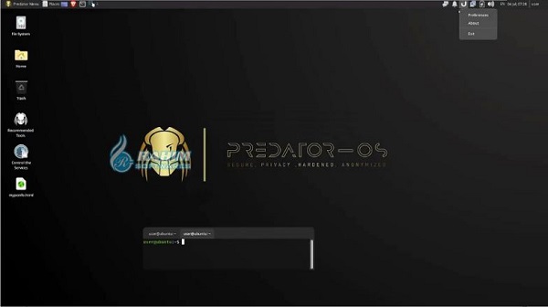 Download predator-OS 20.04