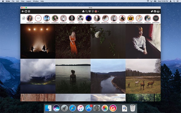 Grids for Instagram online