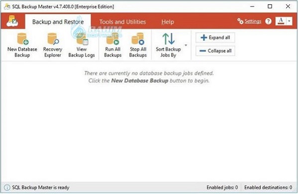 How to use SQL Backup Master