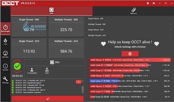 OCCT portable
