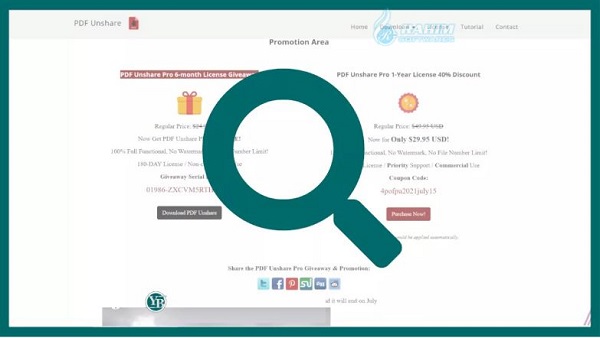 PDF Unshare PRO