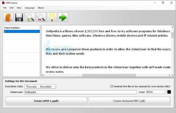 Protect PDF from download