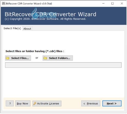 BitRecover CDR Converter Wizard