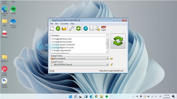 Easy2Convert RAW to JPG Pro Free Download