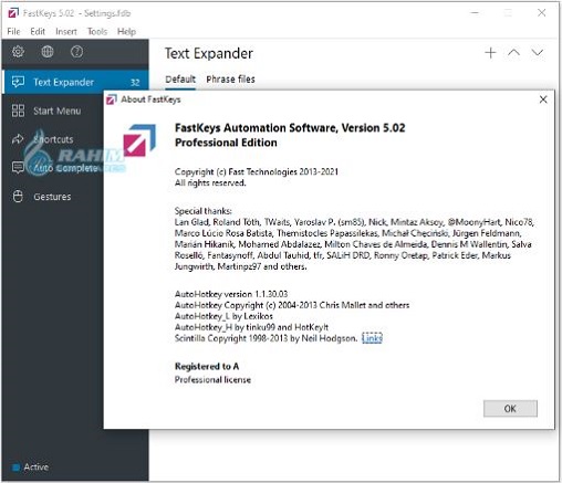 FastKeys alternative