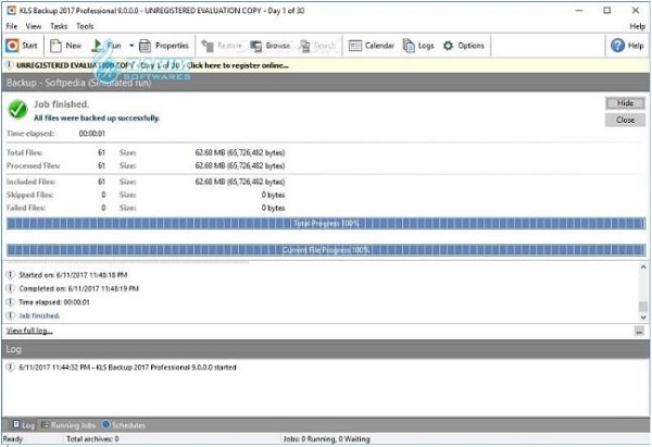 KLS Backup software