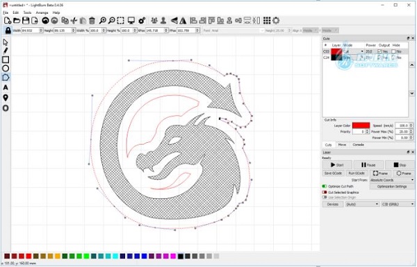 LightBurn free Download
