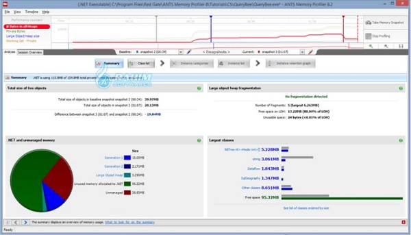 Memory Profiler Visual Studio