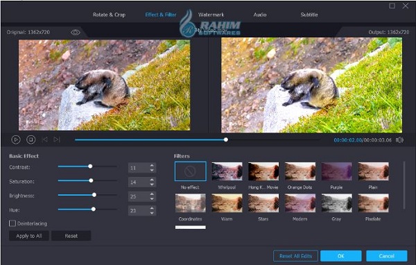 Online video converter