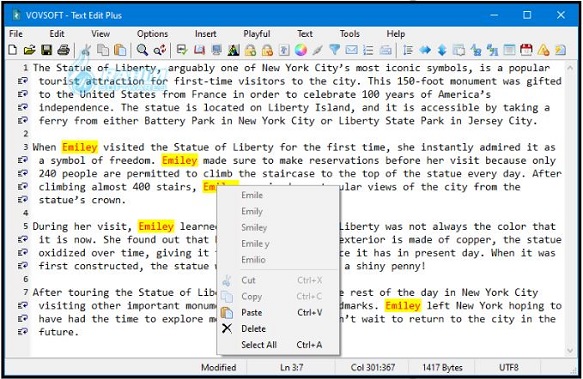 Vovsoft text to MP3 Converter