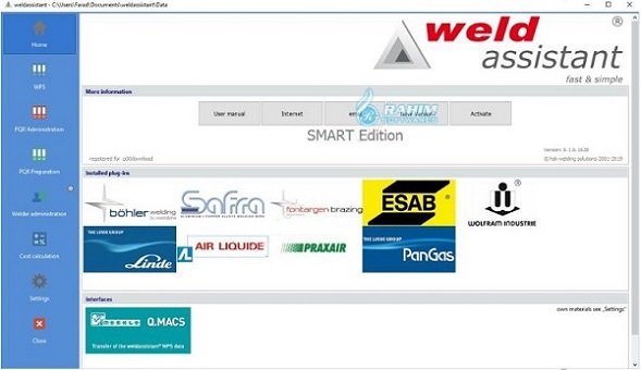 Welding software