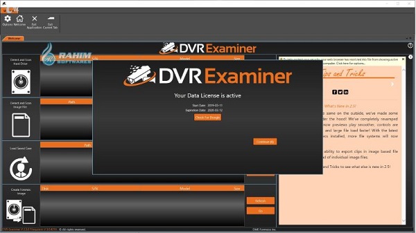 DVR Examiner training