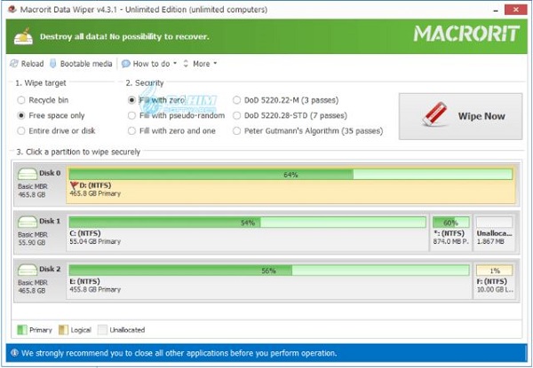Macrorit Data Wiper review