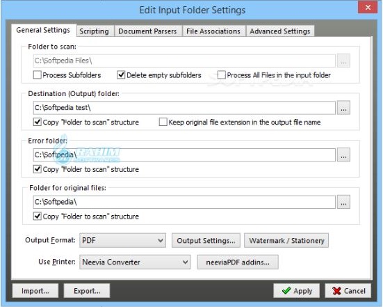 Neevia converter PDF to Word