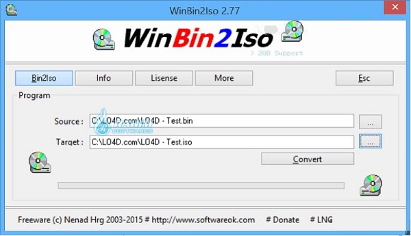 WinBin2Iso safe