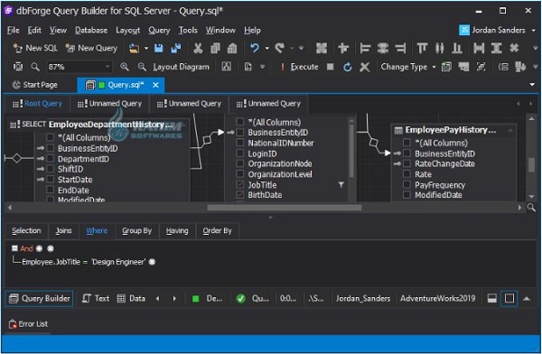 dbForge Studio for Oracle