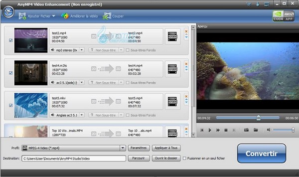 Convert blurry video to HD