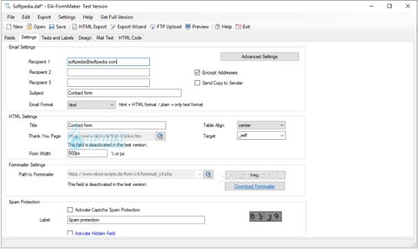 DA-FormMaker Professional 4.13