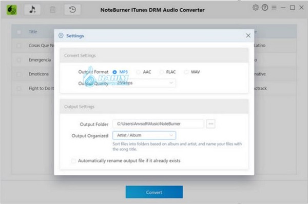 NoteBurner iTunes Video