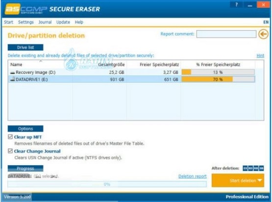 Prevent deleted files from being recovered