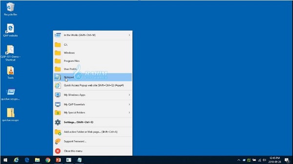 Quick Access Popup alternative