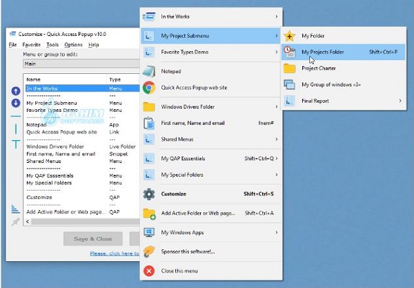 Quick Access Windows 10 Download