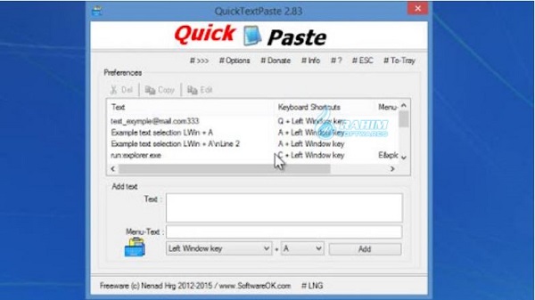 Quicktextpaste alternative