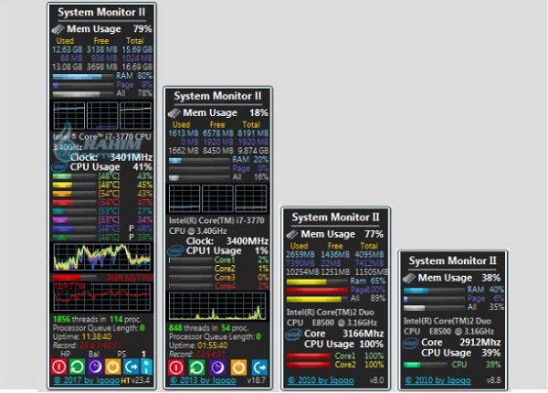 System monitor Windows