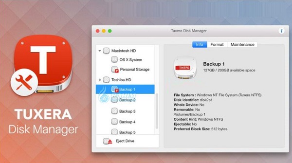 Tuxera NTFS free