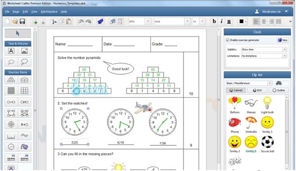 Worksheet crafter tutorial