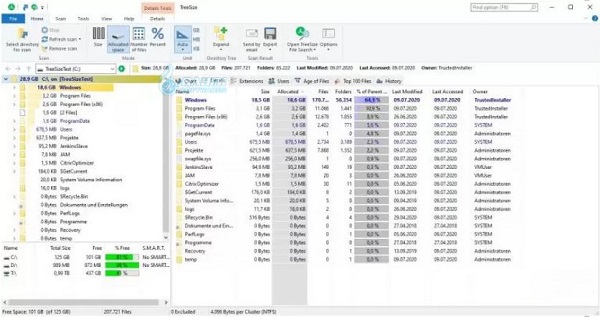 TreeSize Professional download