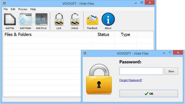 VovSoft Hide Files Free Download