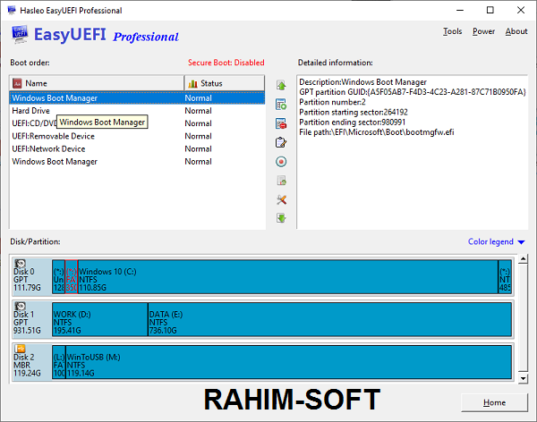 Download EasyUEFI Technician 4.9