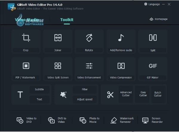 GiliSoft Video Editor Windows 7