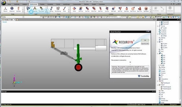RecurDyn Student Version