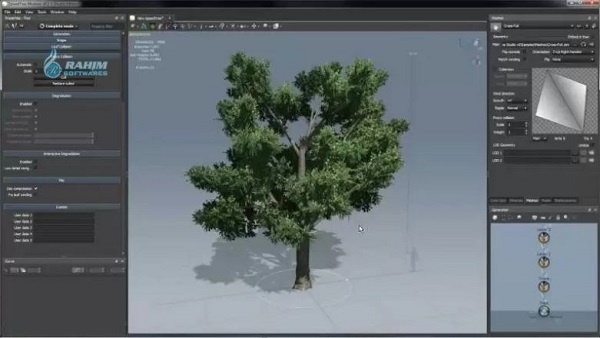 SpeedTree Blender
