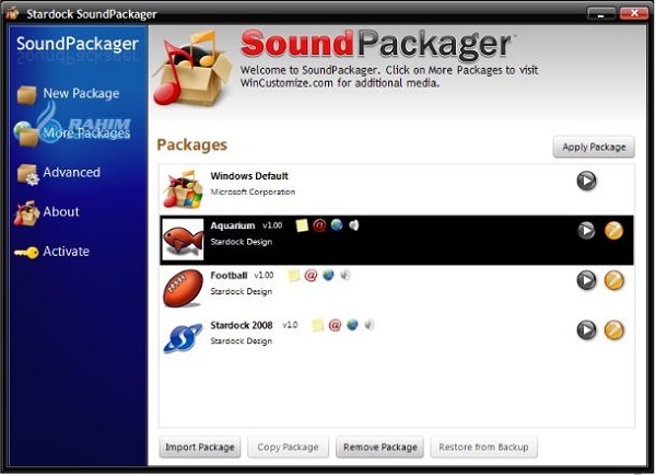 Stardock SoundPackager