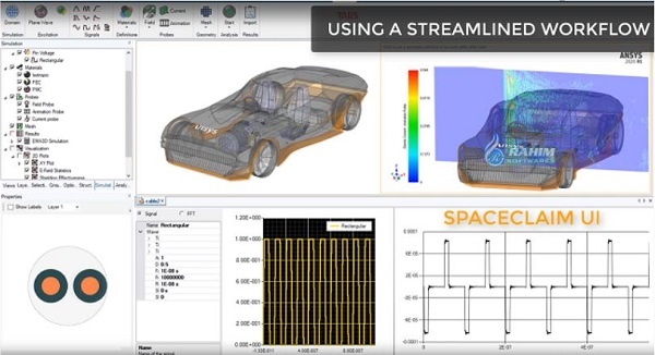 ANSYS EMA3D Cable