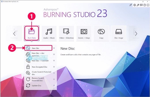Ashampoo Burning Studio 6 free download