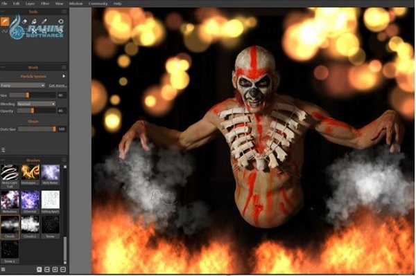 Flame Painter online