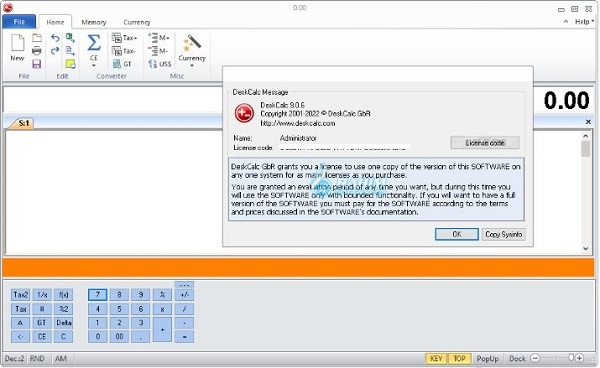 Free Download DeskCalc Pro 9