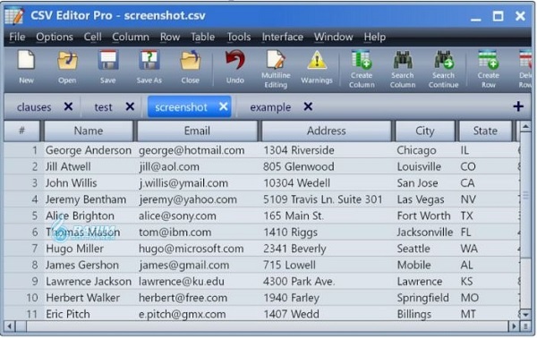 How to edit large CSV files